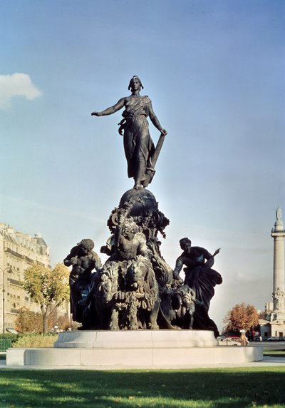 Le Triomphe de la République, 1879-99 (bronze) - Aime Jules Dalou